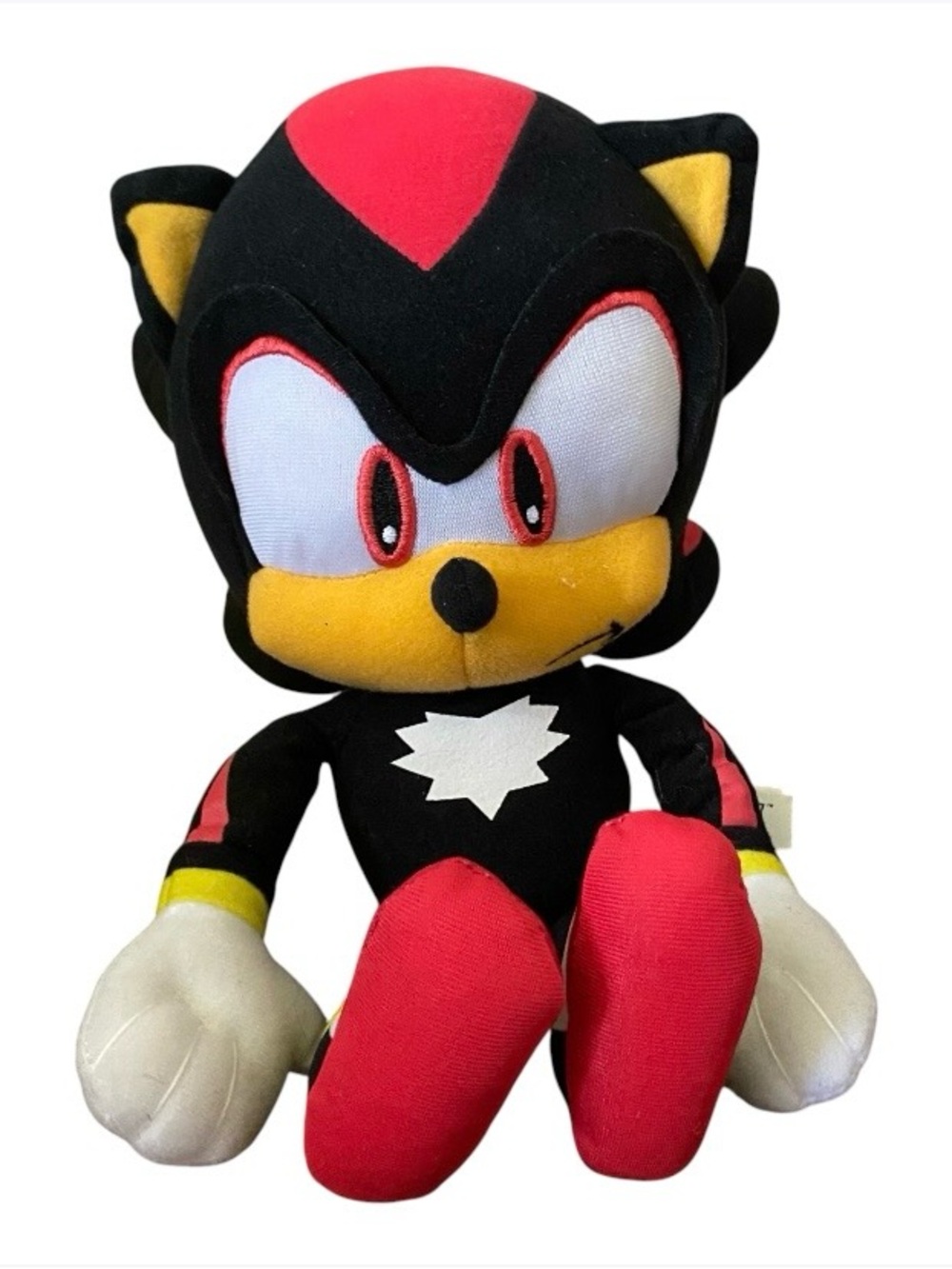Sonic the Hedgehog 12" Plush Figure Black Sonic Shadow Plush Toy